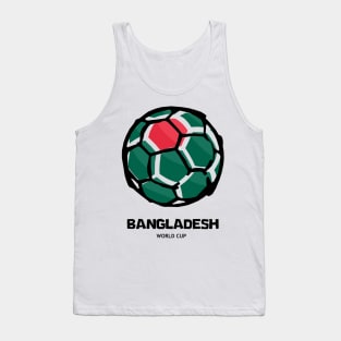 Bangladesh Football Country Flag Tank Top